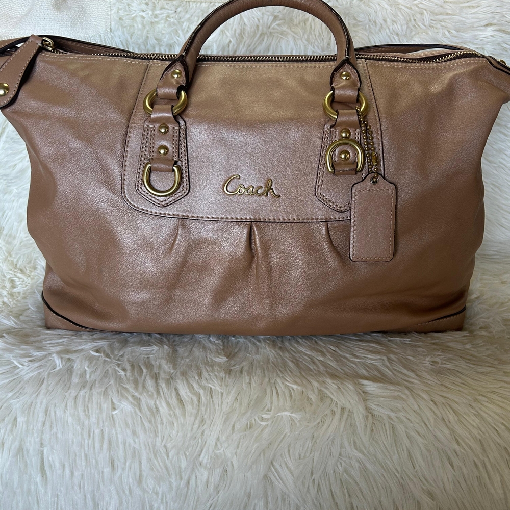 Coach Tan Leather Women's Bag